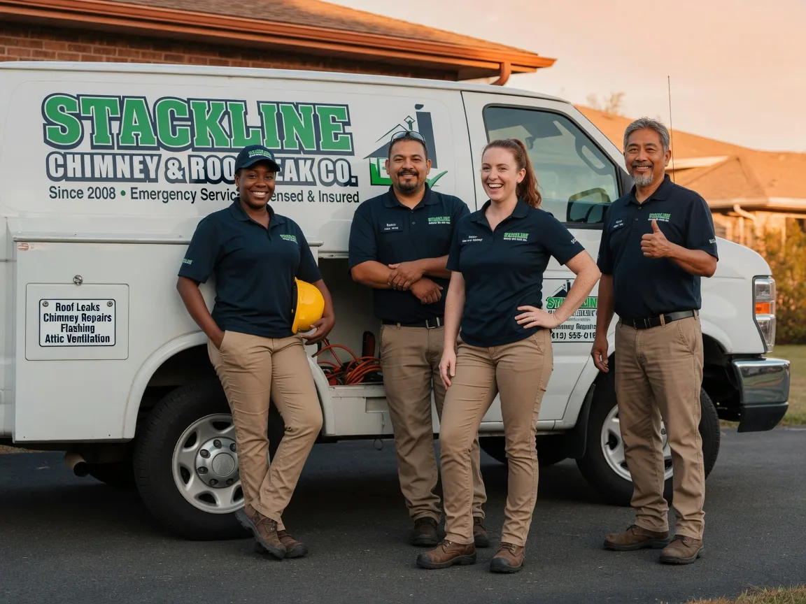 Chimney flashing repair company in Diamondville, WY